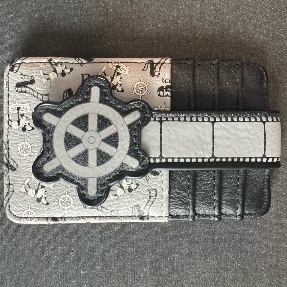Disney Black and Gray Wallet